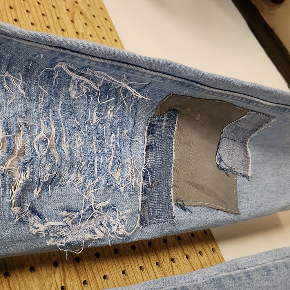 Custom Made Wrangler Patchwork Stitched Mickey Mo… - image 7